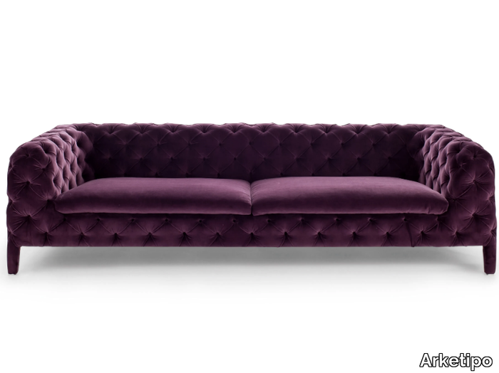 WINDSOR - Tufted fabric sofa _ Arketipo