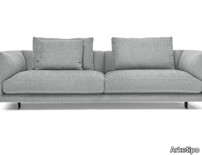 SELF CONTROL - 3 seater fabric sofa _ Arketipo