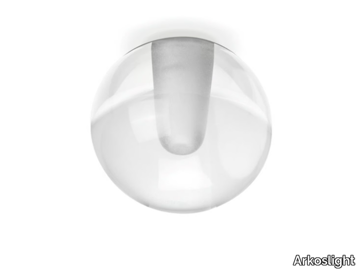 ALASKA TRIMLESS - LED semi-inset glass spotlight _ Arkoslight