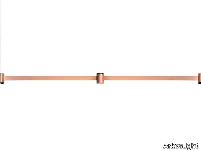 ART DIRECT & INDIRECT - LED brass pendant lamp _ Arkoslight