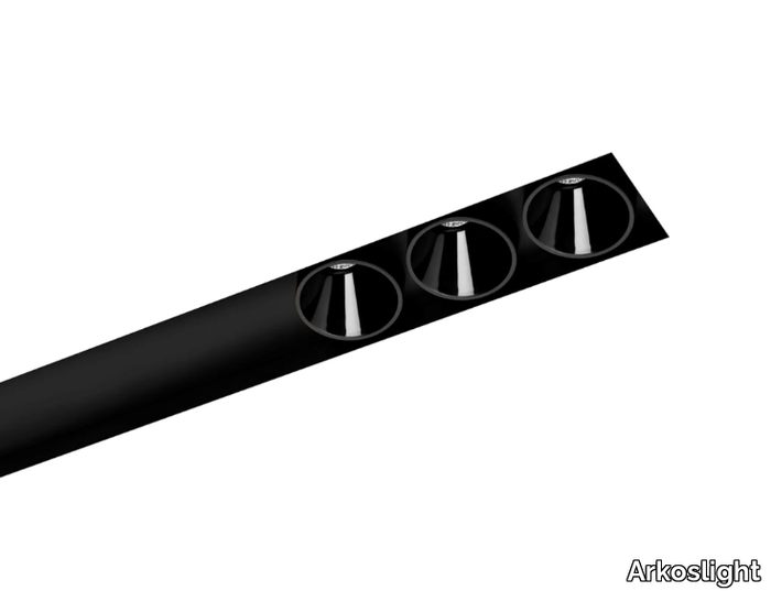 BLACK FOSTER CUSTOM - Aluminium linear lighting profile for LED modules _ Arkoslight