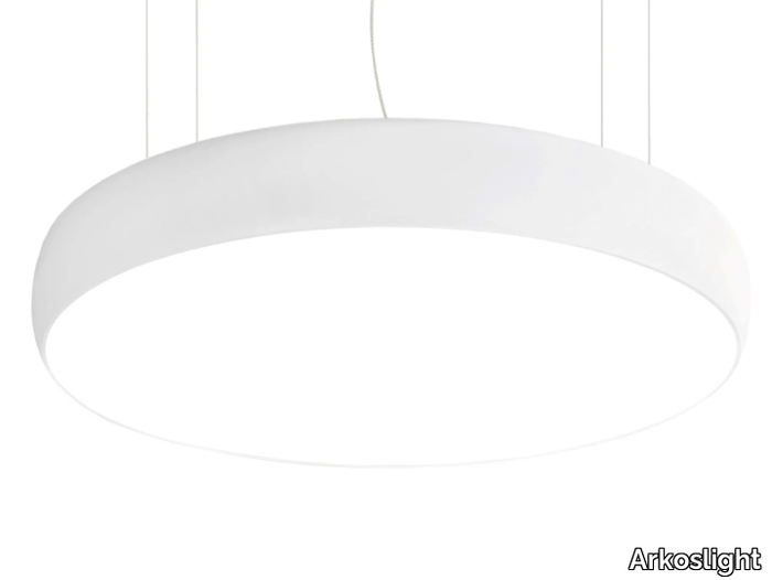 DRUM 90 SUSPENSION - LED aluminium pendant lamp _ Arkoslight
