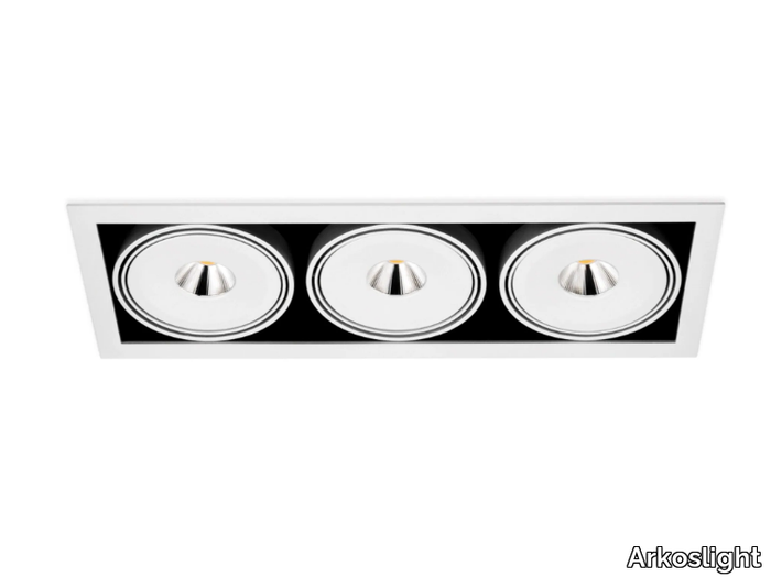 ORBITAL 3 LARK-111 - Recessed LED aluminium spotlight _ Arkoslight