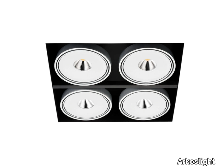 ORBITAL TRIMLESS 4 LARK-111 - Recessed LED aluminium spotlight _ Arkoslight