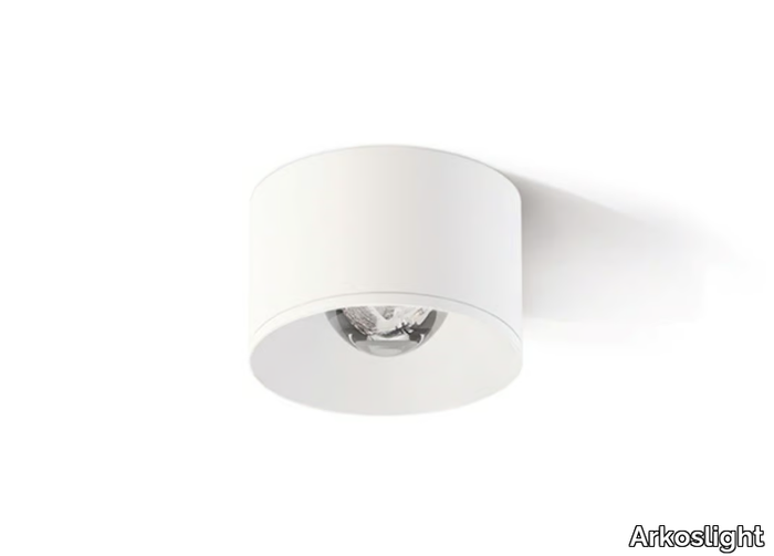 PUCK S - LED ceiling aluminium spotlight _ Arkoslight