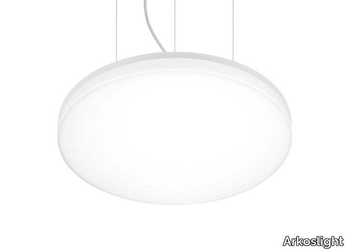 VOLA SUSPENSION - LED polycarbonate pendant lamp with dimmer _ Arkoslight