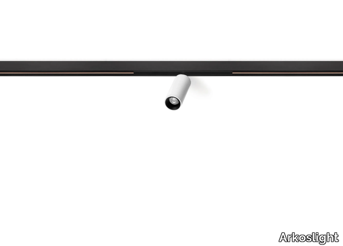FIT 20 48V SHORT - LED recessed aluminium track-Light _ Arkoslight