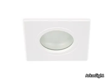 BATH SQUARE MATT 12V - Recessed LED aluminium spotlight _ Arkoslight