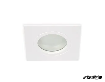 BATH SQUARE MATT - Recessed LED aluminium spotlight _ Arkoslight