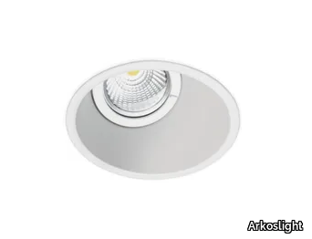 GAP ASYMMETRIC 12V & 230V - Recessed LED aluminium spotlight _ Arkoslight