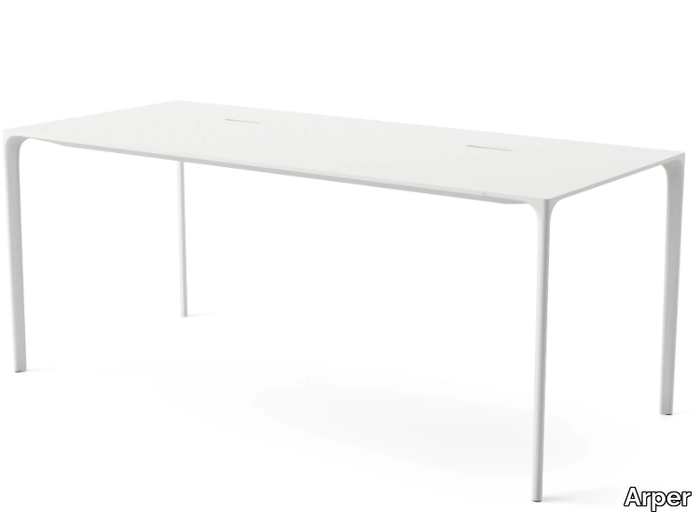 NUUR - Rectangular office desk _ Arper