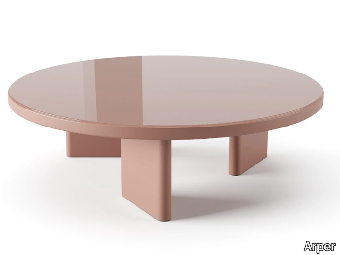 ROOPA - Round coffee table _ Arper