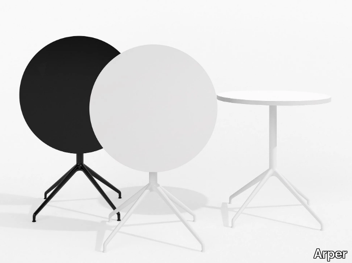 YOP - Folding round table _ Arper