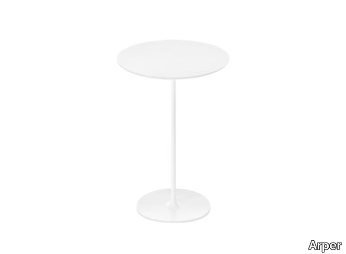 DIZZIE H 105 - Round high table _ Arper