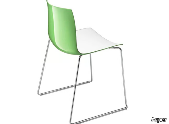 CATIFA 46 - Sled base chair _ Arper