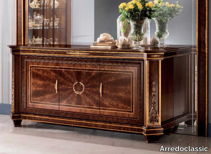 MODIGLIANI - Wooden sideboard with doors _ Arredoclassic