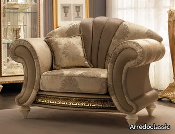 FANTASIA - Armchair with armrests _ Arredoclassic