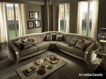 Corner Sofa - Classic style corner sofa _ Arredoclassic