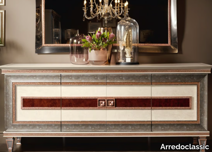 DOLCE VITA - Wooden sideboard with doors _ Arredoclassic