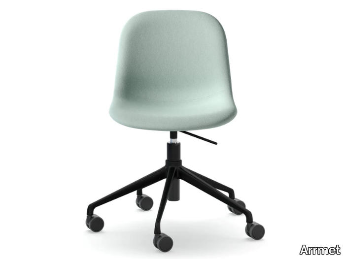 MANI FABRIC HO - Swivel fabric office chair with castors _ Arrmet