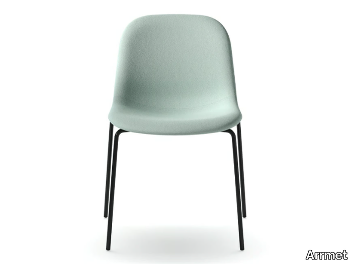 MÁNI FABRIC 4L - Upholstered stackable fabric chair _ Arrmet