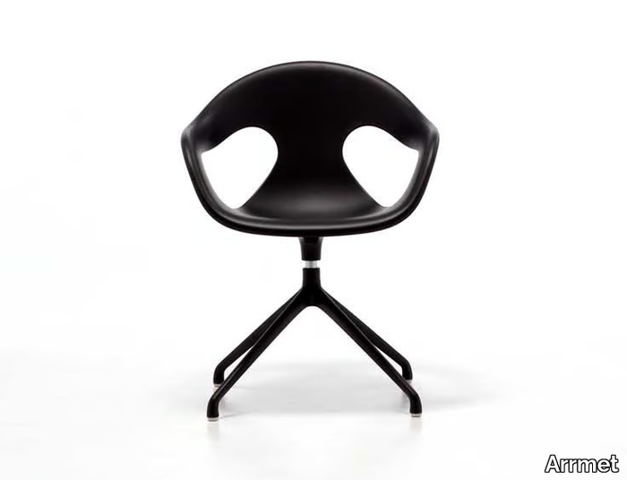 SUNNY PLASTIC SP - Swivel polypropylene chair with armrests _ Arrmet