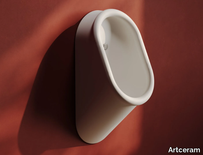 BRERA - Suspended ceramic urinal _ Artceram