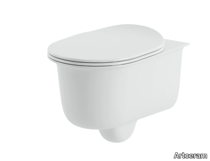 CHIC - Wall-hung ceramic toilet _ Artceram