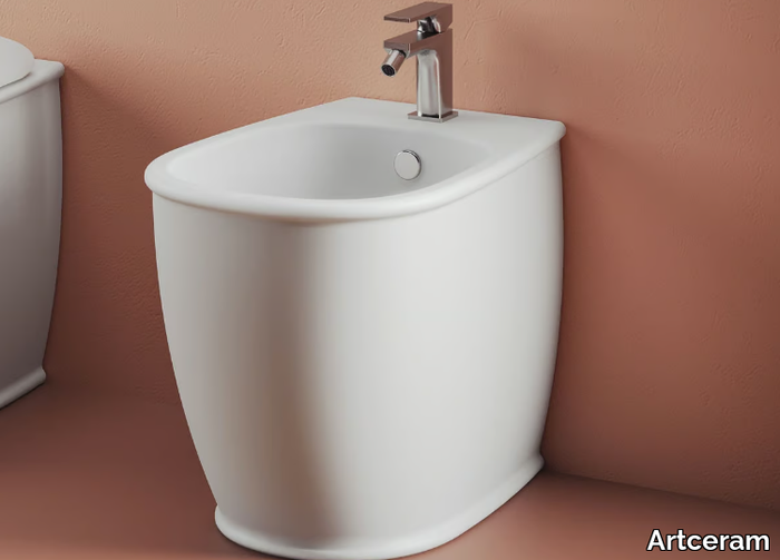 ATELIER - Floor mounted ceramic bidet _ Artceram