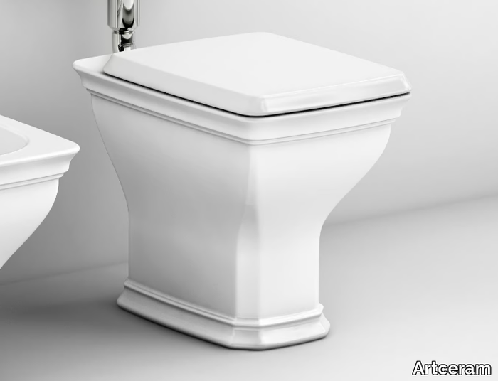 CIVITAS - Floor mounted ceramic toilet _ Artceram