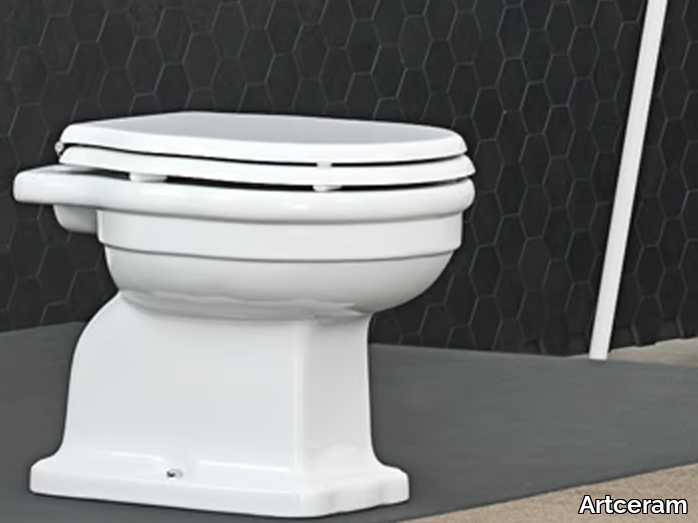 HERMITAGE - Floor mounted ceramic toilet _ Artceram