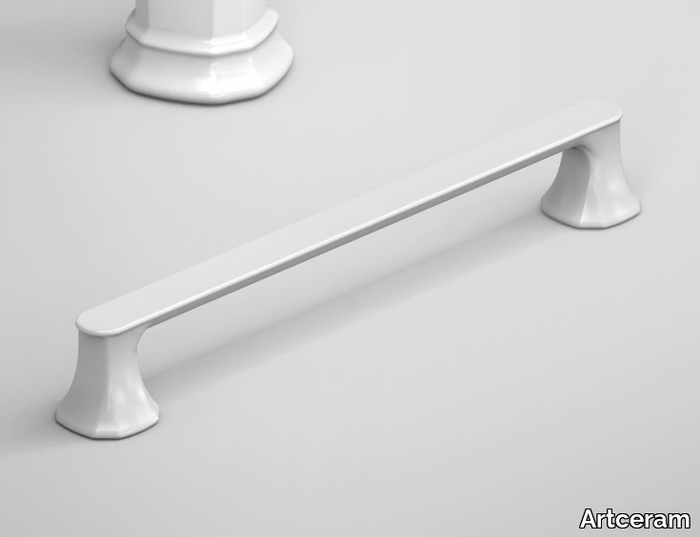 CIVITAS - Ceramic towel rail _ Artceram