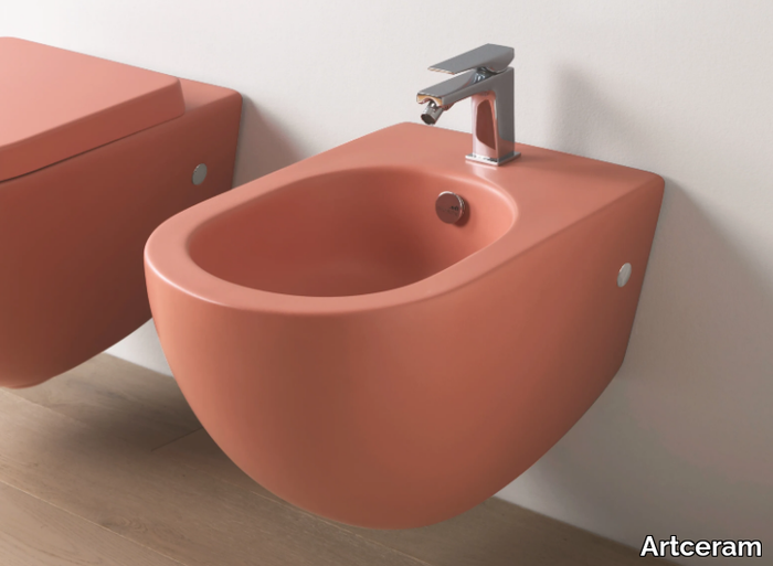 FILE 2.0 - Wall-hung ceramic bidet _ Artceram