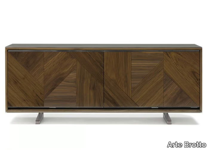 LEONARDO L418 - Solid wood sideboard _ Arte Brotto