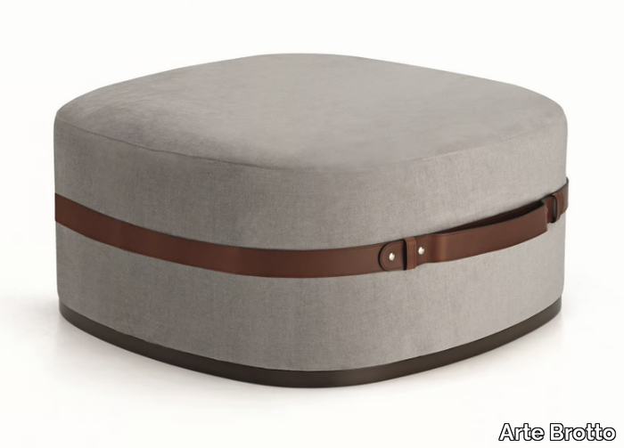 PRINCIPE MP.94 - Square fabric pouf _ Arte Brotto