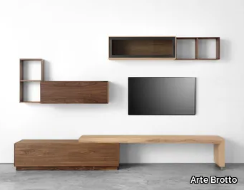 GEO 05 - Wooden storage wall _ Arte Brotto