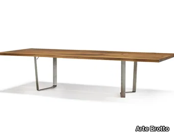 VERO - GM01 - Rectangular solid wood table _ Arte Brotto