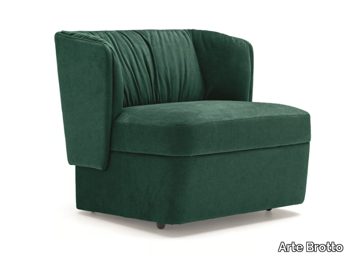 PRINCIPE MP.92/P - Fabric easy chair _ Arte Brotto