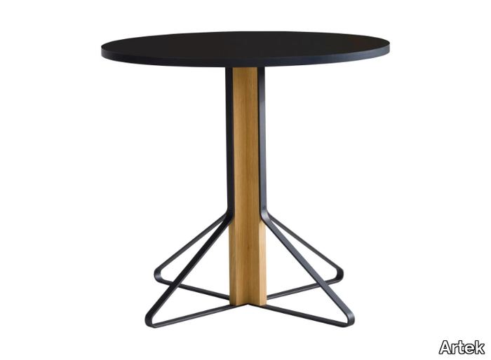 KAARI - Round wooden table _ Artek