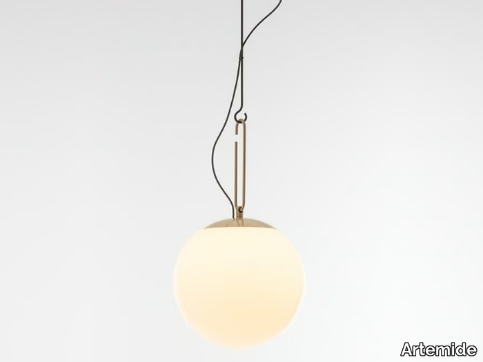 NH - LED blown glass pendant lamp _ Artemide