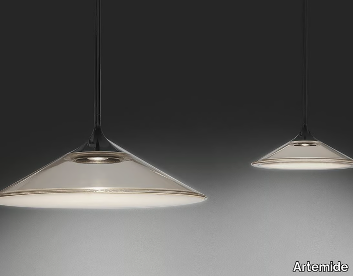 ORSA - LED methacrylate pendant lamp _ Artemide