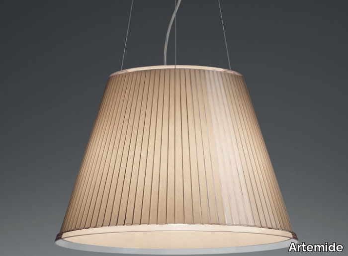 CHOOSE MEGA - Parchment paper pendant lamp _ Artemide