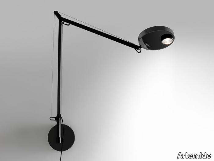 DEMETRA PROFESSIONAL - LED aluminium wall lamp with swing arm _ Artemide