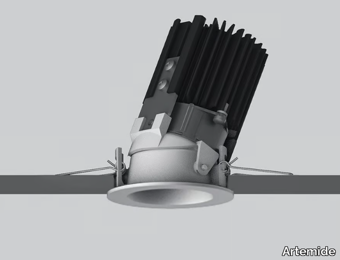 EVERYTHING - LED adjustable round aluminium spotlight _ Artemide