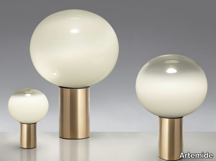 LAGUNA - LED blown glass table lamp _ Artemide