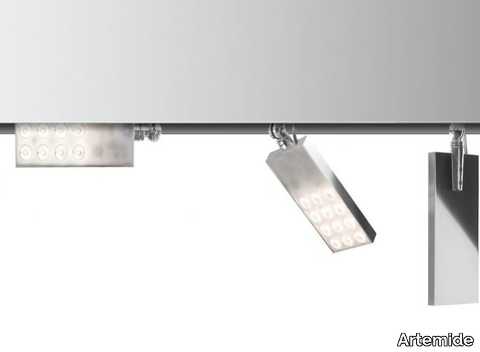 PAD - LED aluminium track-Light _ Artemide