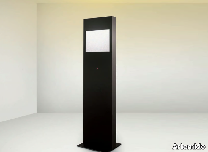 PROMETEO - Powder coated steel floor lamp _ Artemide