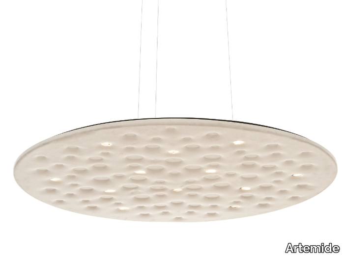 SILENT FIELD 2.0 - LED acoustic pendant lamp _ Artemide