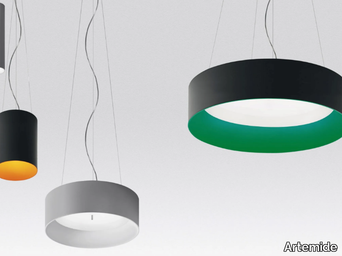 TAGORA - LED aluminium pendant lamp _ Artemide
