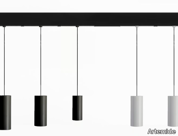 VECTOR PENDANT MAGNETIC - LED magnetic aluminium track-Light _ Artemide